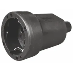 HundB Gummi Schutzkontaktkupplung 2 polig Kupplung Gummi Stecker Outdoor Stromverbinder Steckverbindung IP44 Elektro Zubehör