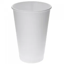 50 Stk. Weiße Pappbecher für Kaffee und Erfrischungsgetränke Ref TPVC1600 Ref.TPVC1600