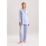 Seidensticker Pyjama Blau M (38)