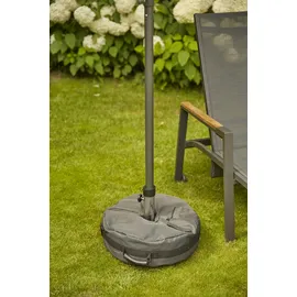 Siena Garden Schirmständer Metall Ø 40 cm Silber