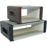 PROMA 133 040c Labor-Gehäuse x x 280 Aluminium Aluminium (eloxiert), Braun 1St.