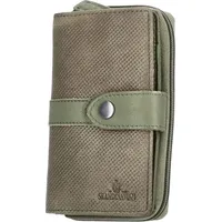 The Skandinavian Brand Damen Geldbörse Portemonnaie grün