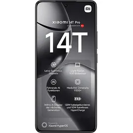 Xiaomi 14T Pro 5G 512 GB Titan Black