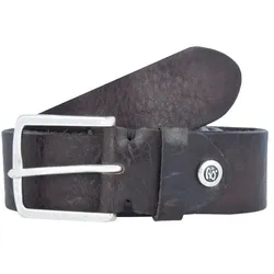 b.belt Gürtel Leder dunkelbraun 105 cm