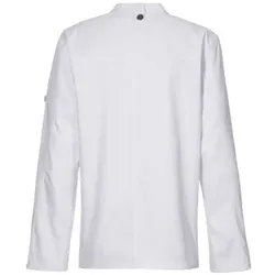 Exner 227 - Kochjacke Westernstyle, langarm, Druckknöpfe : weiß 65% Polyester 35%Baumwolle 220 g/m2 3XL