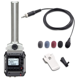 Zoom Audio Zoom F1-SP Recorder mit APF-1 Zubehör Set Digitales Aufnahmegerät
