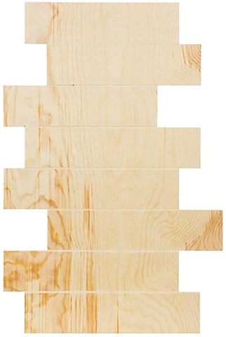 Holz-Schild, versetzt, 60 x 40 cm