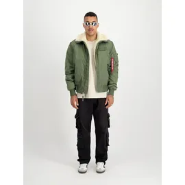 Alpha Industries B-15 III TT Two Tone grün 2XL