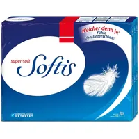 Softis 4-lagige Taschentücher | 300 Päckchen Einweg-Taschentücher (30 x 10) | Dermatologisch getestete Hautfreundlichkeit | Seitliche Öffnung zur hygienischen Tuchentnahme | FSC®-zertifiziert