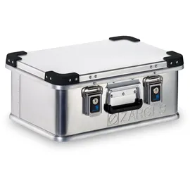 ZARGES Aluminiumbox Mini XS 24 l grau 50 x 34 x 20 cm