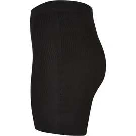 URBAN CLASSICS Rib Knit Kurze Leggings Black 3XL