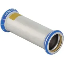 Geberit Gas-Schiebemuffe Mapress d 42mm, f Natur- u. Fl.-Gas, Edelstahl