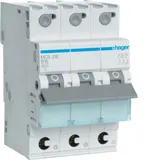 Hager Leitungsschutzschalter 3p. C-16A 6kA 3M QC