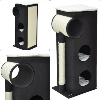 nanook shop Kratzonne Luke schwarz 95 x 43 x 35 cm - Schwarz