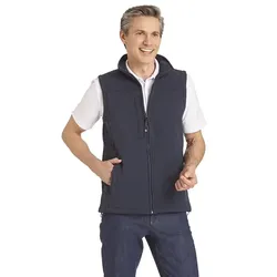 Herren-Softshellweste "10/1046" - M - marine