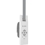 ATTAS Elektrischer Gurtwickler MATOFIX für 23mm Gurtband, Unterputz, Zugkraft bis 45kg, feste Fahrtzeiten einstellbar, inkl. Netzstecker, Weiß