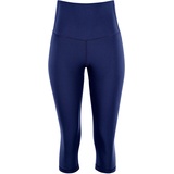 WINSHAPE Damen Functional Comfort Hwl217c “high Waist” Mit V-Shape Applikation Und Core-Bund Leggings, Dark-Blue, XXL EU