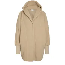 Noisy May NMCOZY L/S LONG SHACKET W HOOD JRS NOOS Beige S