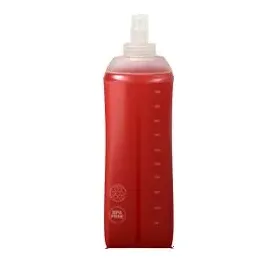 compressport Unisex ErgoFlask 500ml + Tube rot