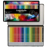 Pastellkreidestift CarbOthello ARTY+ 36er Metalletui mit 36 verschiedenen Farben