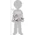 Wild Republic Ecokins Medium Wolf 30 cm Grau