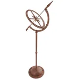 Esschert Design Sonnenuhr mit Standfuß 93 cm - Gusseisen,