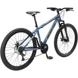 Bikestar Hardtail Mountainbike 27.5" blau 21-Gang Scheibenbremse