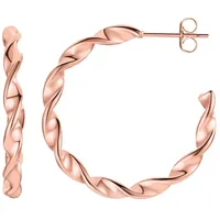Steel_art Ohrstecker Ilva Roségold Edelstahl onesize