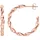 Steel_art Ohrstecker Ilva Roségold Edelstahl onesize
