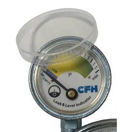 CFH Gasdruckregler 50 mbar mit Manometer Füllstandsanzeige