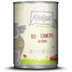 MjAMjAM - BIO für Hund 400g MjAMjAM Hund 6x400g BIO Schwein mit Kürbis