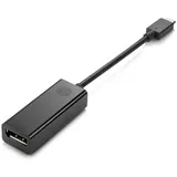 HP USB-C auf DisplayPort Adapter 0,09 m Schwarz