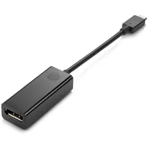 HP USB-C auf DisplayPort Adapter 0,09 m Schwarz