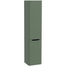 Vitra Integra Round Hochschrank 40 x 37 x 180 cm Moosgrün Glas/Metall/MDF