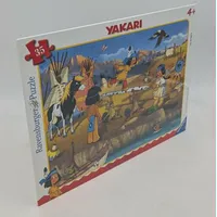 Ravensburger 05698 Kinderpuzzle Rahmenpuzzle Mit Freunden im Freien spielen - Yakari - 35 Teile