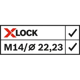 Bosch X-LOCK Fächerscheibe X571 Best for Metal Durchmesser 125 mm Körnung 40