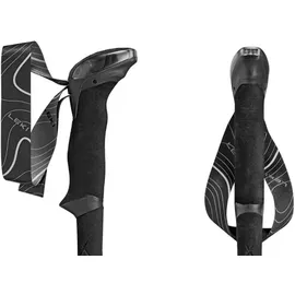 Leki Makalu FX TA 110-130 cm blau-schwarz