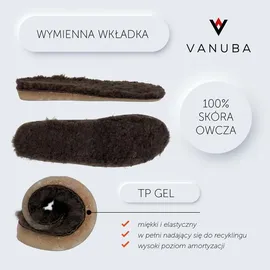 Vanuba Pantoffeln Braun 42
