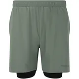 Endurance Herren Kros 2-in-1 Shorts grün