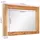 vidaXL Spiegel 70x50 cm Massivholz Akazie und Glas