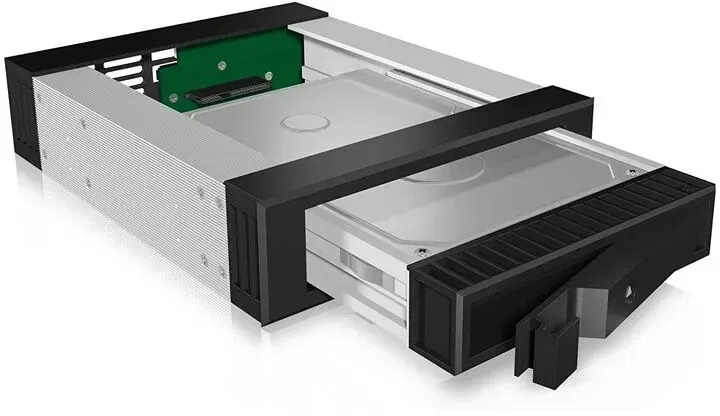 ICY BOX IB-129SSK-B Wechselrahmen, 1x 3,5