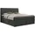 MKS Boxspringbett mit Bettkasten - grau ¦ Maße (cm): B: 160 H: 110