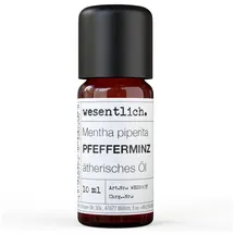 wesentlich. Pfefferminz - ätherisches Öl von wesentlich. 10 ml