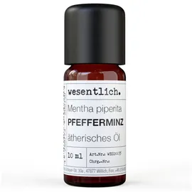wesentlich. Pfefferminz - ätherisches Öl von wesentlich. 10 ml