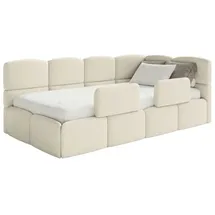 Selsey Jugendbett Cloudy 90 x 200 cm Kiefer Textil beige
