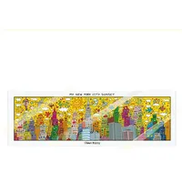 GOEBEL Magnettafel 75x25 cm My New York City Sunset