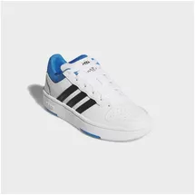 adidas Hoops Classic J Kinder Cloud Weiß/Core Schwarz/Ray Blau 38