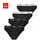 BENCH Slip unifarben schwarz S 4er Pack