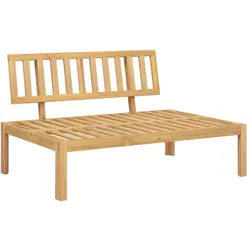 vidaXL Garten-Mittelsofa aus Paletten Massivholz Akazie