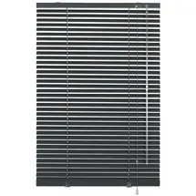 GARDINIA Aluminium-Jalousie 25 mm 140 x 175 cm schiefer